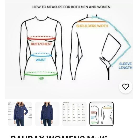 Baubax Women’s Travel Jacket Sz M Royal Blue Multiple Pockets Hiking Campcore - Picture 10 of 10